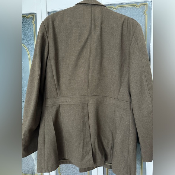 WWII US Army Uniform Dress Jacket with Patches - Picture 3 of 8